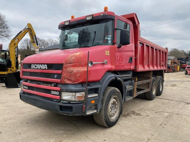 Scania T 114 C 380 - Tippbil lastbil: bild 1 Scania T 114 C 380 - Tippbil lastbil: bild 1