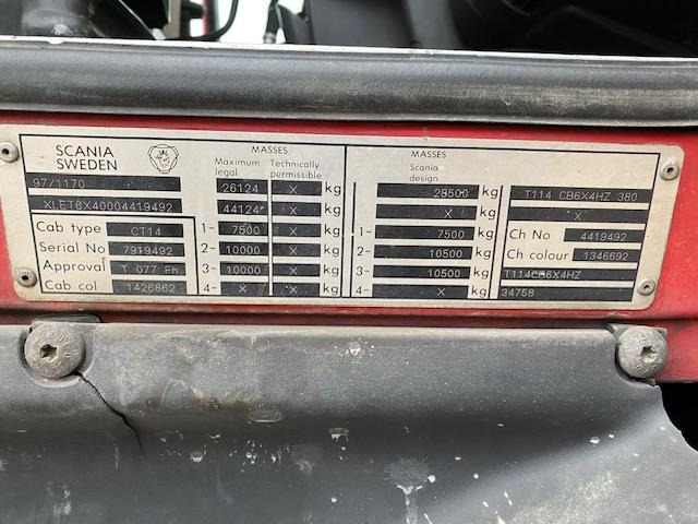 Scania T 114 C 380 - Tippbil lastbil: bild 5 Scania T 114 C 380 - Tippbil lastbil: bild 5