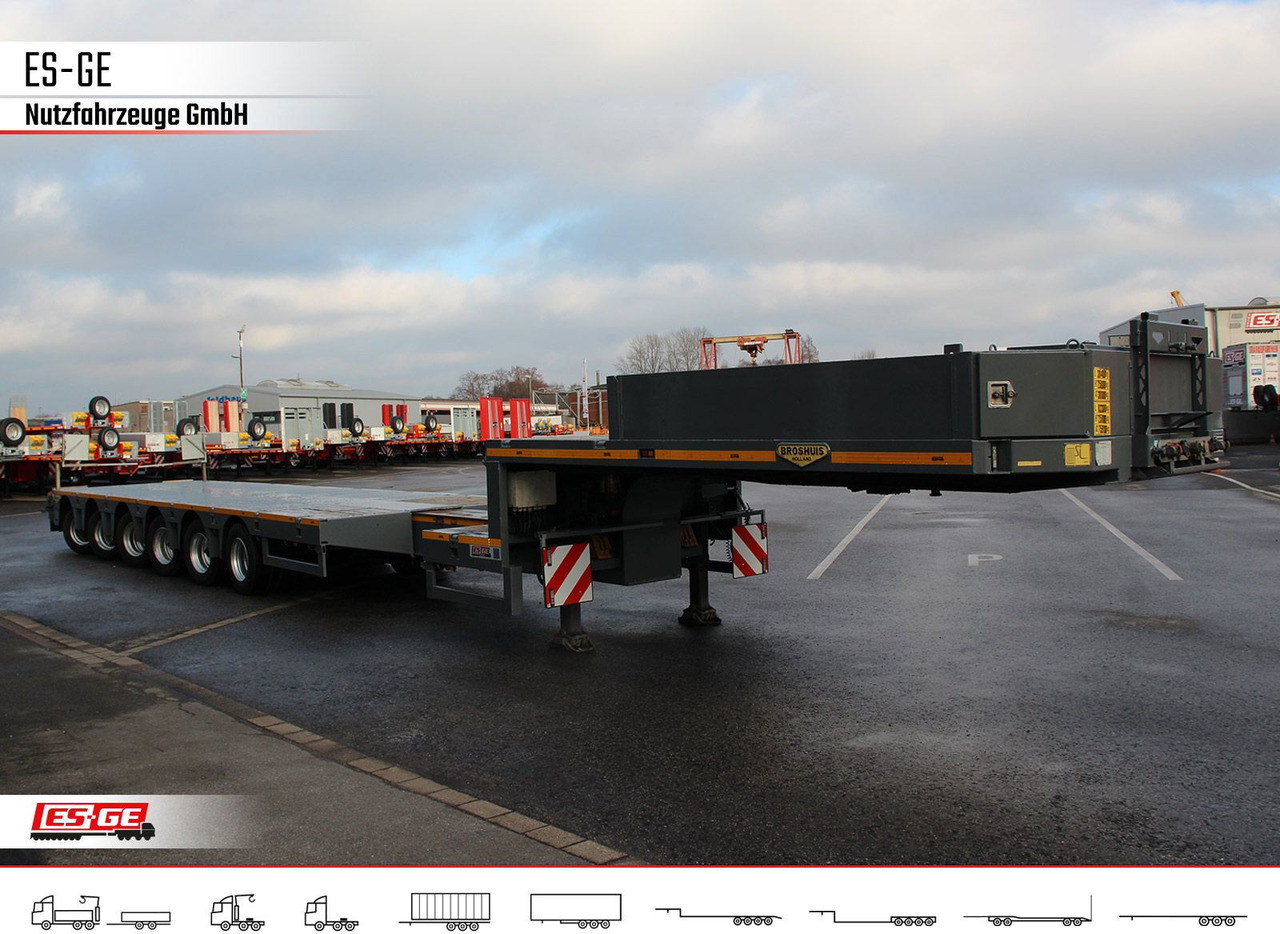Broshuis 6-Achs-Satteltieflader - teleskopierbar - Låg lastare semitrailer: bild 3 Broshuis 6-Achs-Satteltieflader - teleskopierbar - Låg lastare semitrailer: bild 3