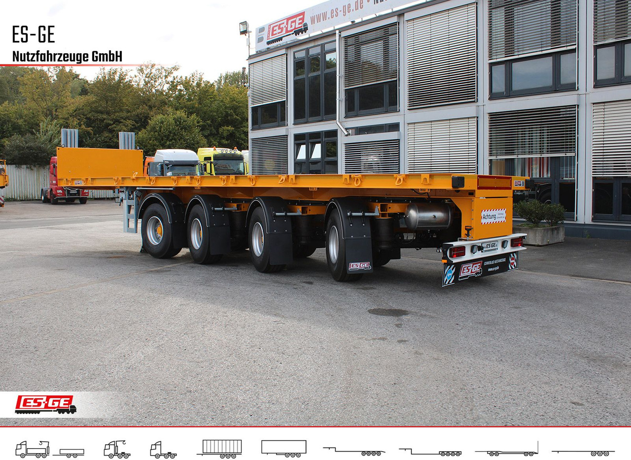 ES-GE 4-Achs-Ballastauflieger - Flaktrailer: bild 1 ES-GE 4-Achs-Ballastauflieger - Flaktrailer: bild 1