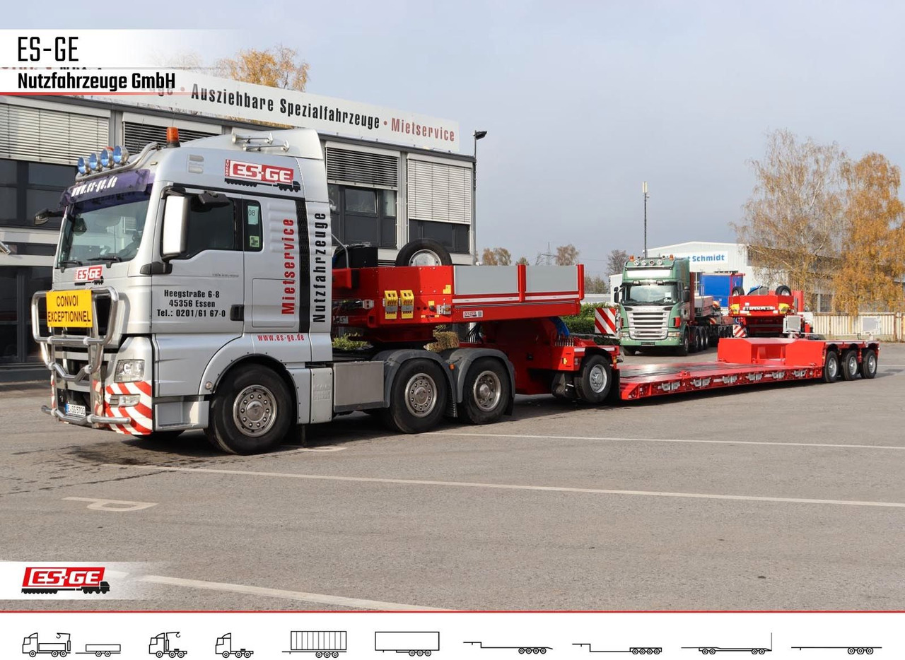 Faymonville Gigamax Tiefbett 1+3 - Låg lastare semitrailer: bild 5 Faymonville Gigamax Tiefbett 1+3 - Låg lastare semitrailer: bild 5