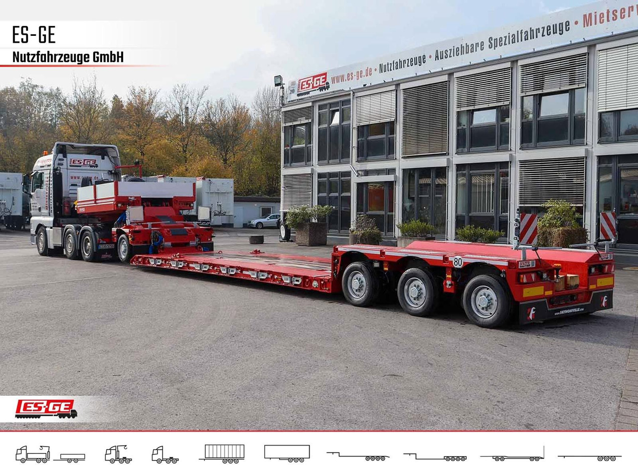 Faymonville Gigamax Tiefbett 1+3 - Låg lastare semitrailer: bild 1 Faymonville Gigamax Tiefbett 1+3 - Låg lastare semitrailer: bild 1