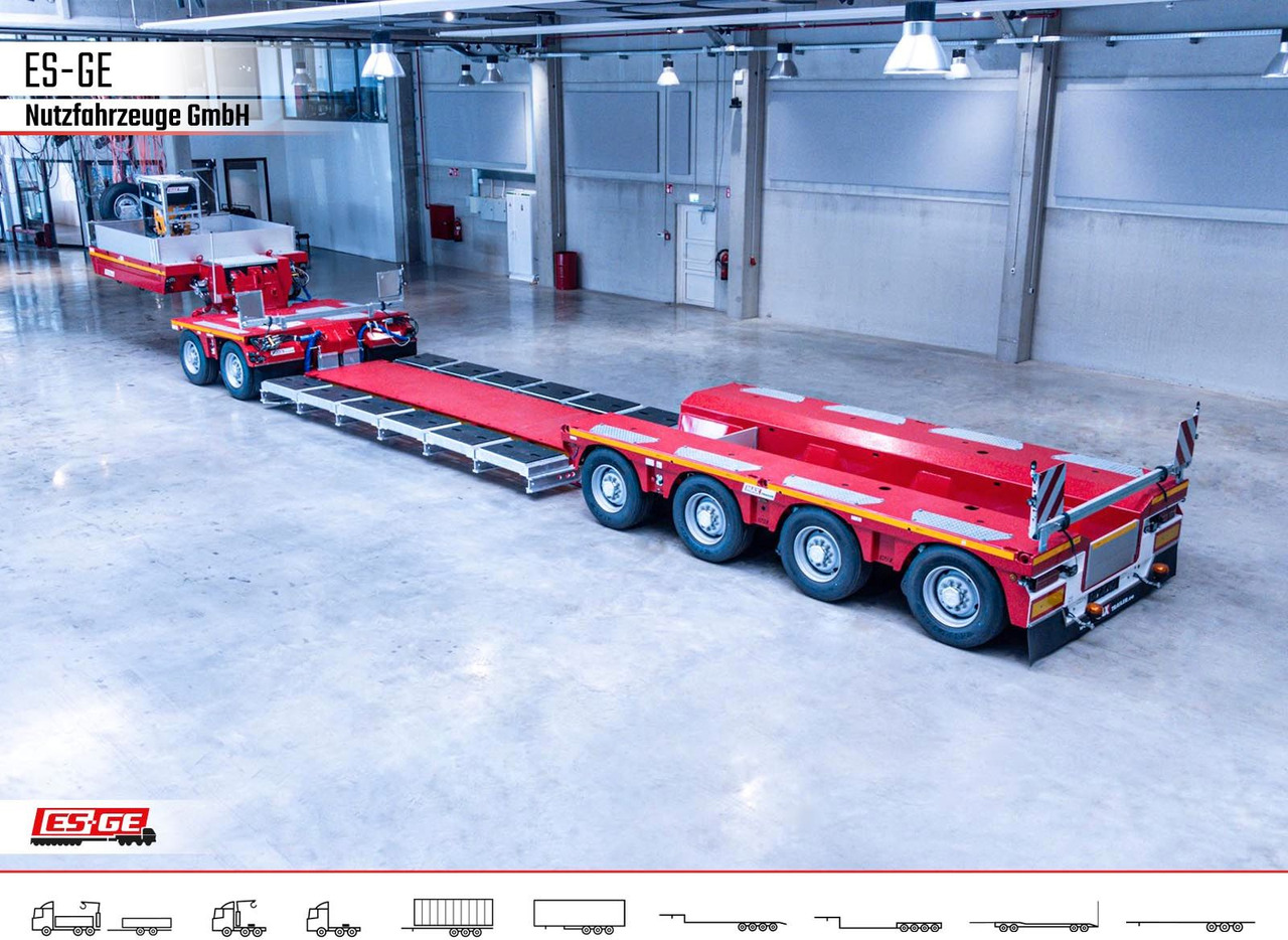 Faymonville MAX 710 Tiefbett 2+4 PA - Låg lastare semitrailer: bild 1 Faymonville MAX 710 Tiefbett 2+4 PA - Låg lastare semitrailer: bild 1