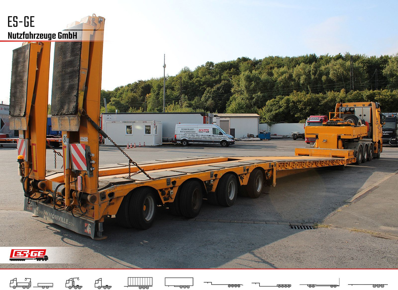 Faymonville Megamax Tiefbett 4x10 t - Låg lastare semitrailer: bild 3 Faymonville Megamax Tiefbett 4x10 t - Låg lastare semitrailer: bild 3