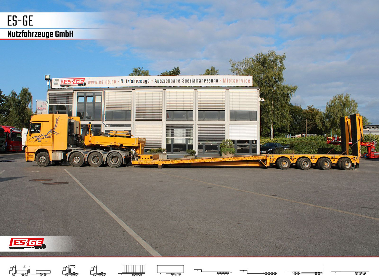 Faymonville Megamax Tiefbett 4x10 t - Låg lastare semitrailer: bild 5 Faymonville Megamax Tiefbett 4x10 t - Låg lastare semitrailer: bild 5