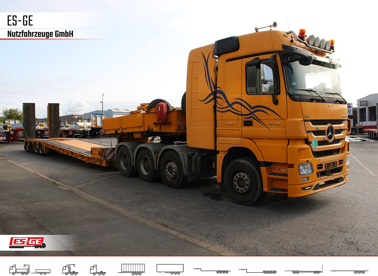 Faymonville Megamax Tiefbett 4x10 t - Låg lastare semitrailer: bild 4 Faymonville Megamax Tiefbett 4x10 t - Låg lastare semitrailer: bild 4