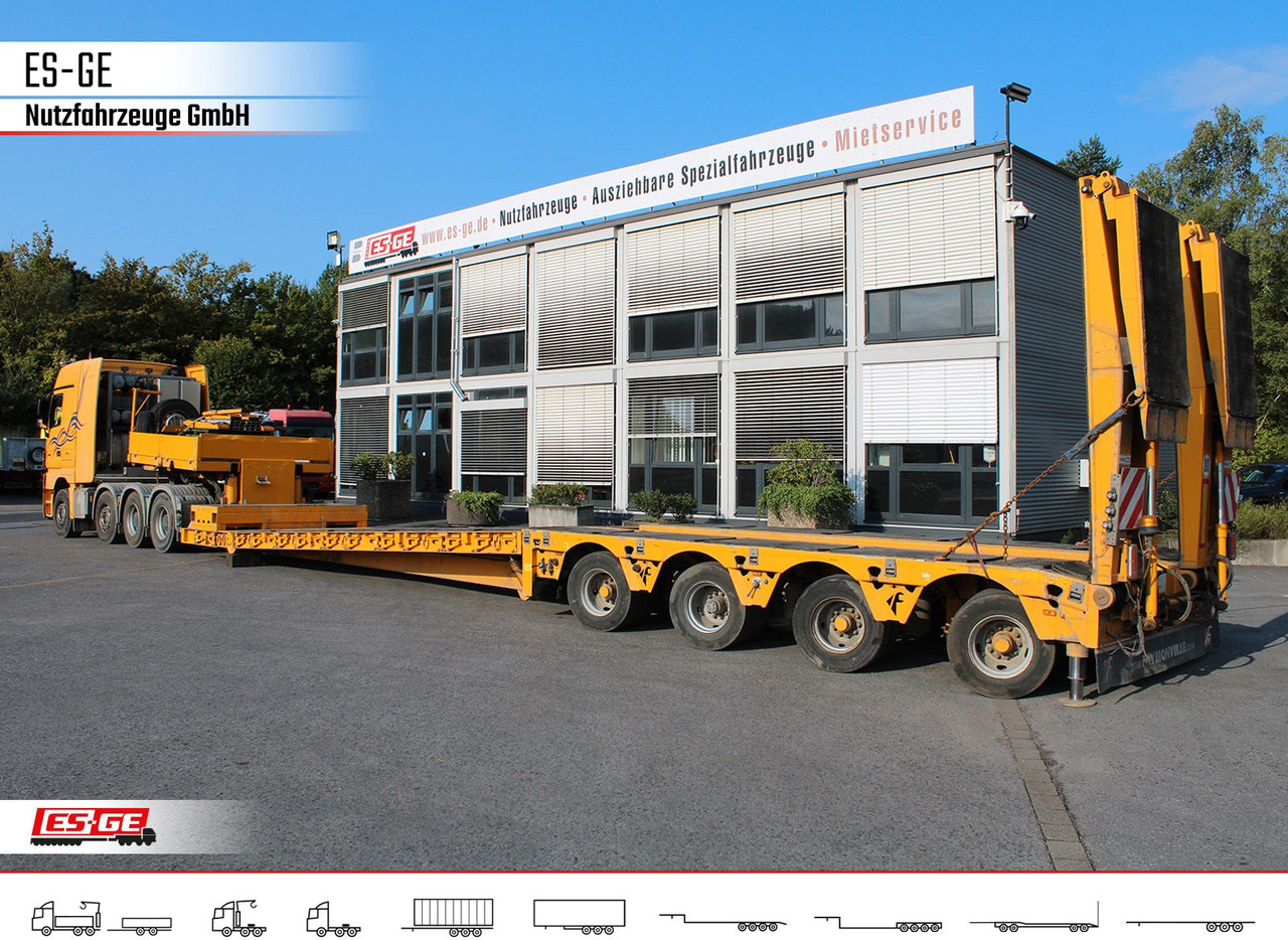 Faymonville Megamax Tiefbett 4x10 t - Låg lastare semitrailer: bild 1 Faymonville Megamax Tiefbett 4x10 t - Låg lastare semitrailer: bild 1