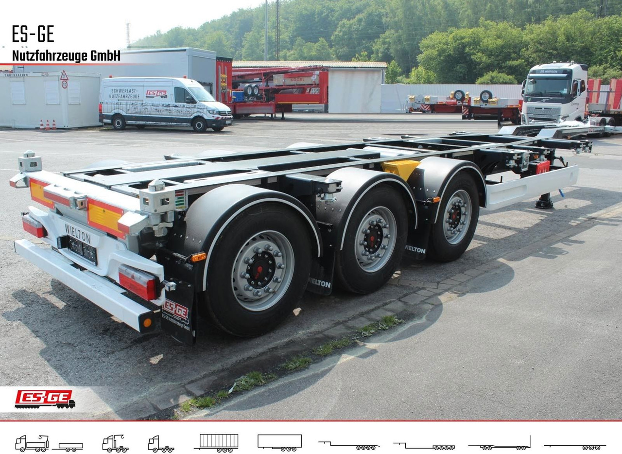 Wielton 3-Achs-Containerchassis - multifunktional - Containerbil/ Växelflak semitrailer: bild 4 Wielton 3-Achs-Containerchassis - multifunktional - Containerbil/ Växelflak semitrailer: bild 4
