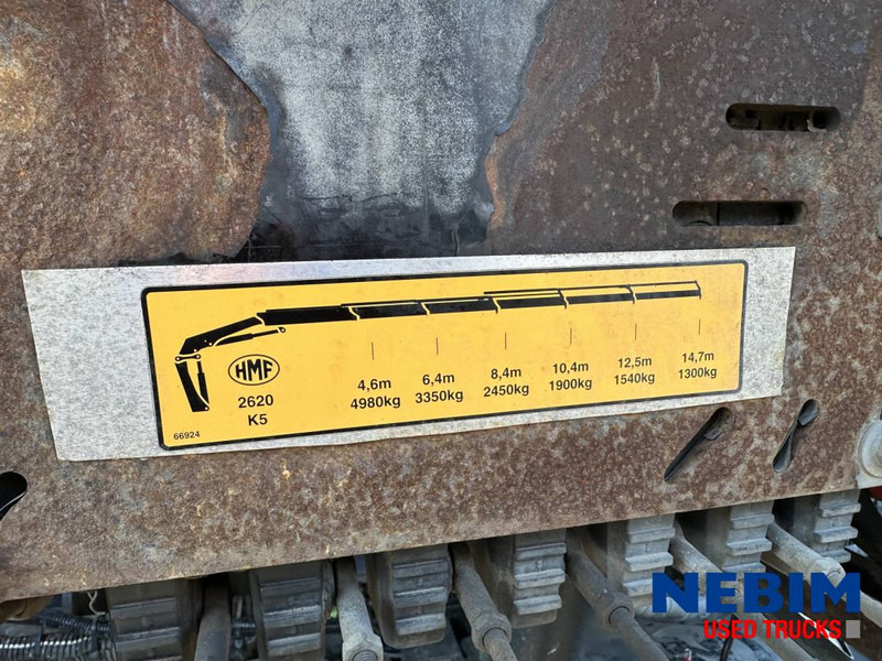 MAN TGS 420 8x4 TRIPLE - HMF 2620 K5 - 22,7t/m CRANE / KRAN - Lastväxlare lastbil, Kranbil: bild 3 MAN TGS 420 8x4 TRIPLE - HMF 2620 K5 - 22,7t/m CRANE / KRAN - Lastväxlare lastbil, Kranbil: bild 3