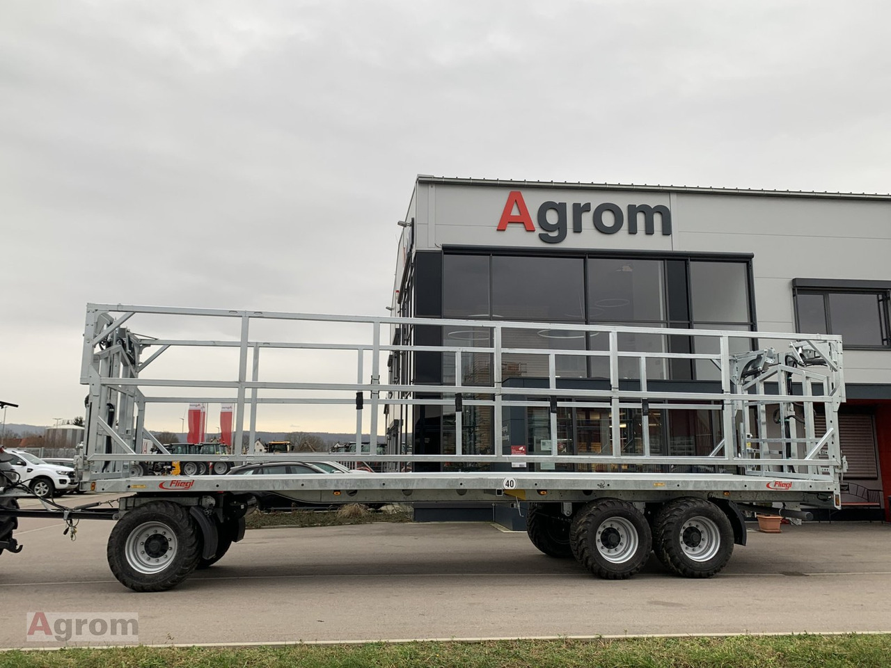 Fliegl DPW 210 BL - Flakvagn för lantbruk: bild 2 Fliegl DPW 210 BL - Flakvagn för lantbruk: bild 2