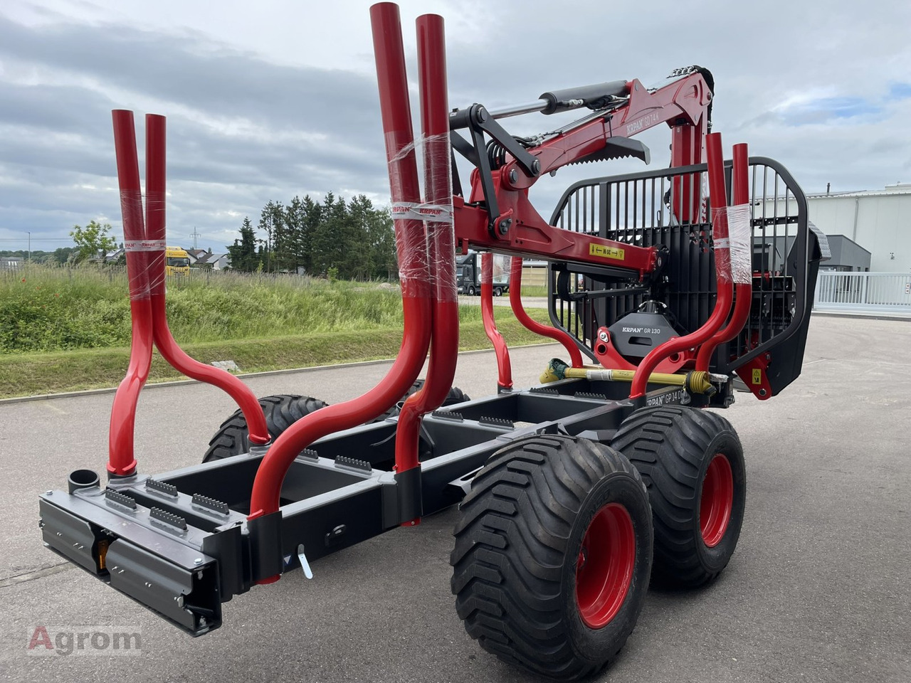 Krpan GP 14 DF + Kran 7,4 K - Skogsvagn: bild 5 Krpan GP 14 DF + Kran 7,4 K - Skogsvagn: bild 5