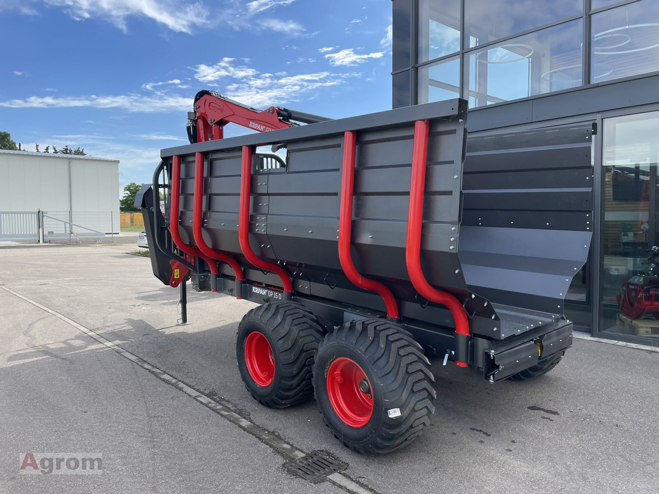 Krpan GP 15 D + Kran 7,4 K - Skogsvagn: bild 4 Krpan GP 15 D + Kran 7,4 K - Skogsvagn: bild 4