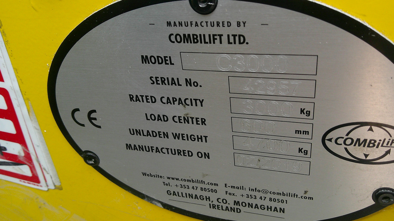 COMBILIFT C3000 CABIN - Sidlastare: bild 2 COMBILIFT C3000 CABIN - Sidlastare: bild 2