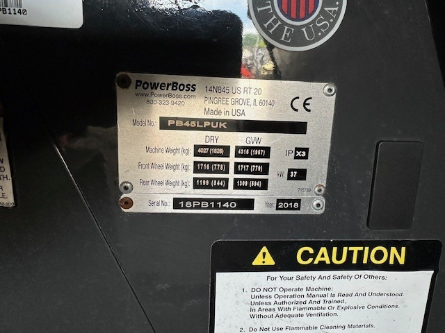 Hako powerboss PB-45-LPUK Naitilus - Industriell sopmaskin: bild 2 Hako powerboss PB-45-LPUK Naitilus - Industriell sopmaskin: bild 2