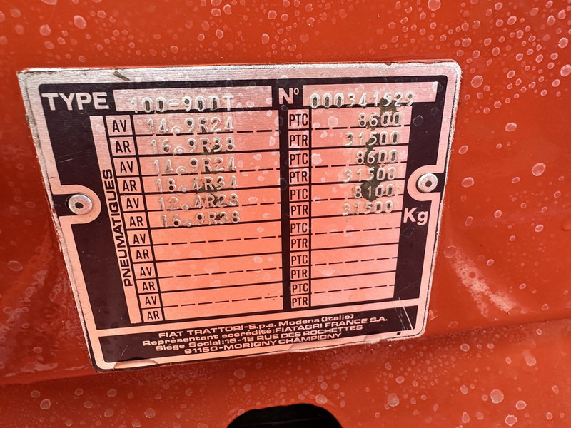 Traktor Fiat 100-90 DT: bild 10 Traktor Fiat 100-90 DT: bild 10