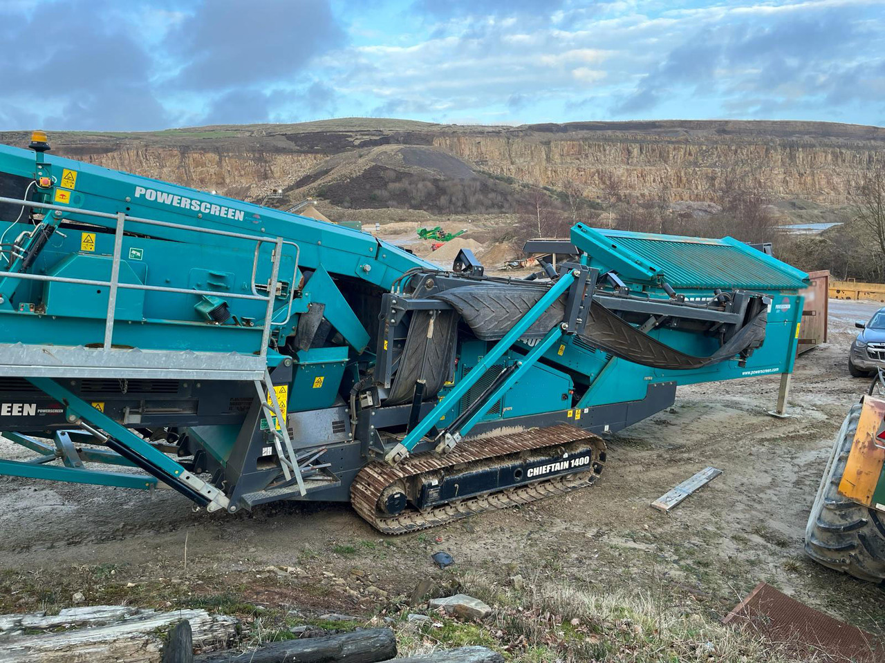 Powerscreen Chieftain 1400 - Sorteringsverk: bild 1 Powerscreen Chieftain 1400 - Sorteringsverk: bild 1