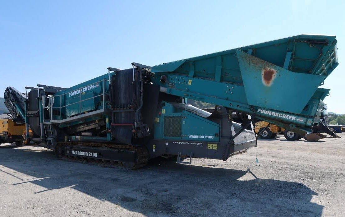 Powerscreen Warrior 2100 Triple Shaft - Sorteringsverk: bild 4 Powerscreen Warrior 2100 Triple Shaft - Sorteringsverk: bild 4