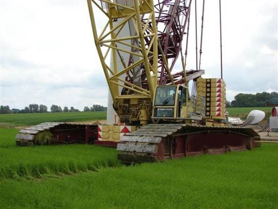 Terex Demag CC2800-1 - Bandgående kran: bild 1 Terex Demag CC2800-1 - Bandgående kran: bild 1