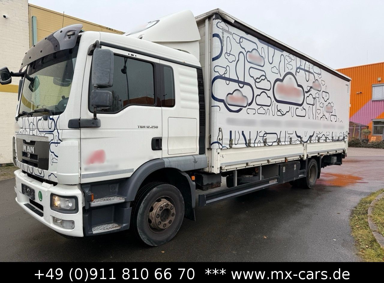 MAN TGM 12.250 Pritsche Plane LBW Schlafkabine Autom - Kapellbil: bild 1 MAN TGM 12.250 Pritsche Plane LBW Schlafkabine Autom - Kapellbil: bild 1