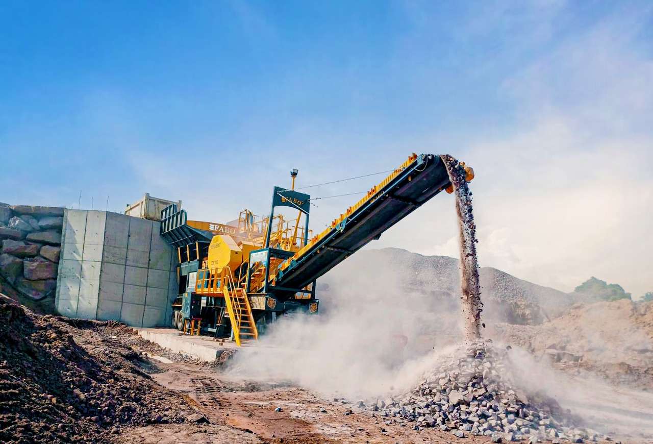 FABO Mobile crusher - Mobilt krossverk: bild 2 FABO Mobile crusher - Mobilt krossverk: bild 2