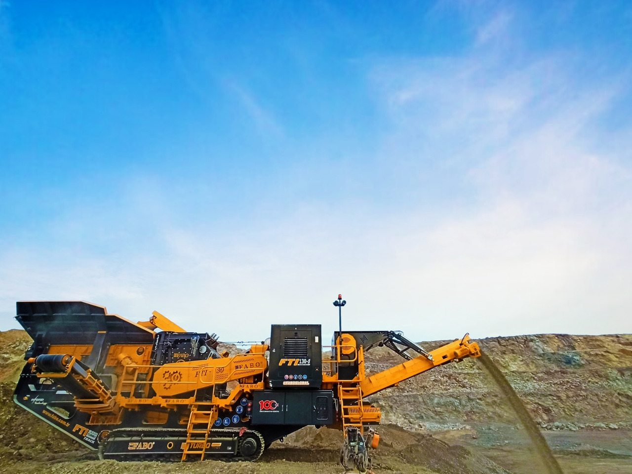 FABO Mobile crusher - Mobilt krossverk: bild 4 FABO Mobile crusher - Mobilt krossverk: bild 4