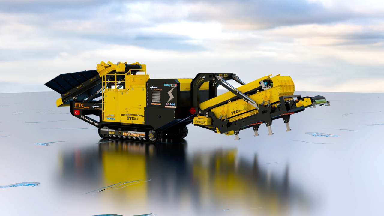 FABO Mobile crusher - Mobilt krossverk: bild 1 FABO Mobile crusher - Mobilt krossverk: bild 1