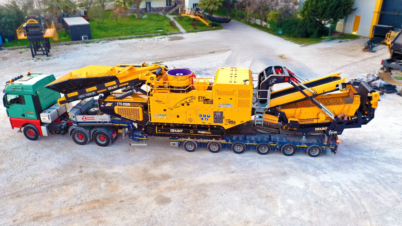 FABO Mobile crusher - Mobilt krossverk: bild 1 FABO Mobile crusher - Mobilt krossverk: bild 1