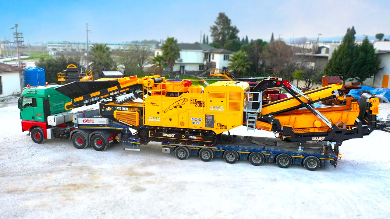 FABO Mobile crusher - Mobilt krossverk: bild 2 FABO Mobile crusher - Mobilt krossverk: bild 2