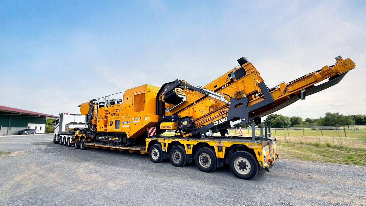 FABO Mobile crusher - Mobilt krossverk: bild 1 FABO Mobile crusher - Mobilt krossverk: bild 1