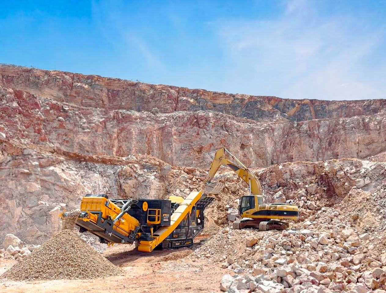 FABO Mobile crusher - Mobilt krossverk: bild 4 FABO Mobile crusher - Mobilt krossverk: bild 4