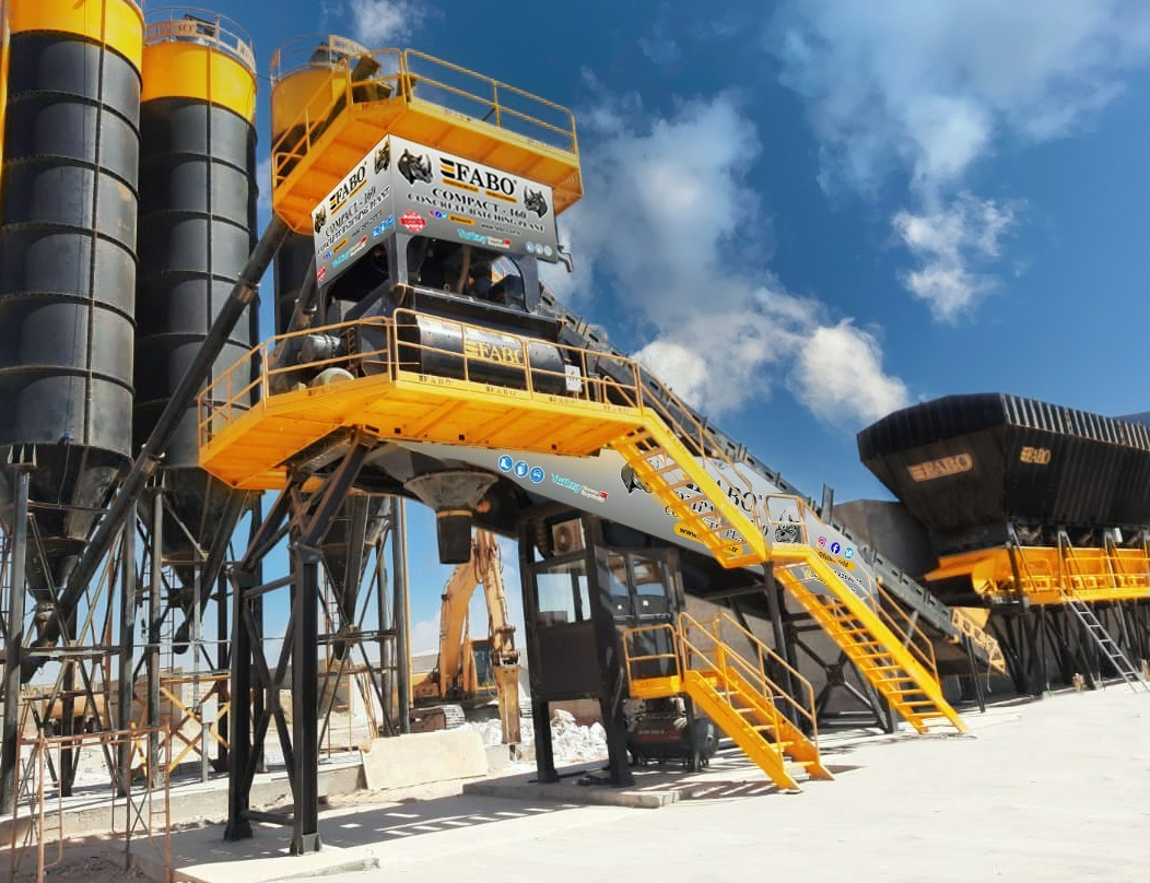FABO compact concrete plant - Betongfabrik: bild 2 FABO compact concrete plant - Betongfabrik: bild 2