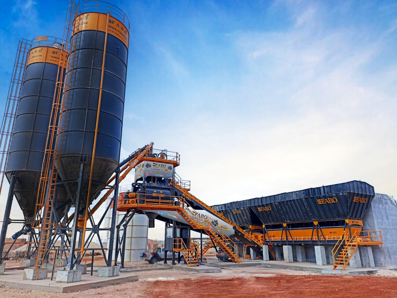 FABO compact concrete plant - Betongfabrik: bild 1 FABO compact concrete plant - Betongfabrik: bild 1
