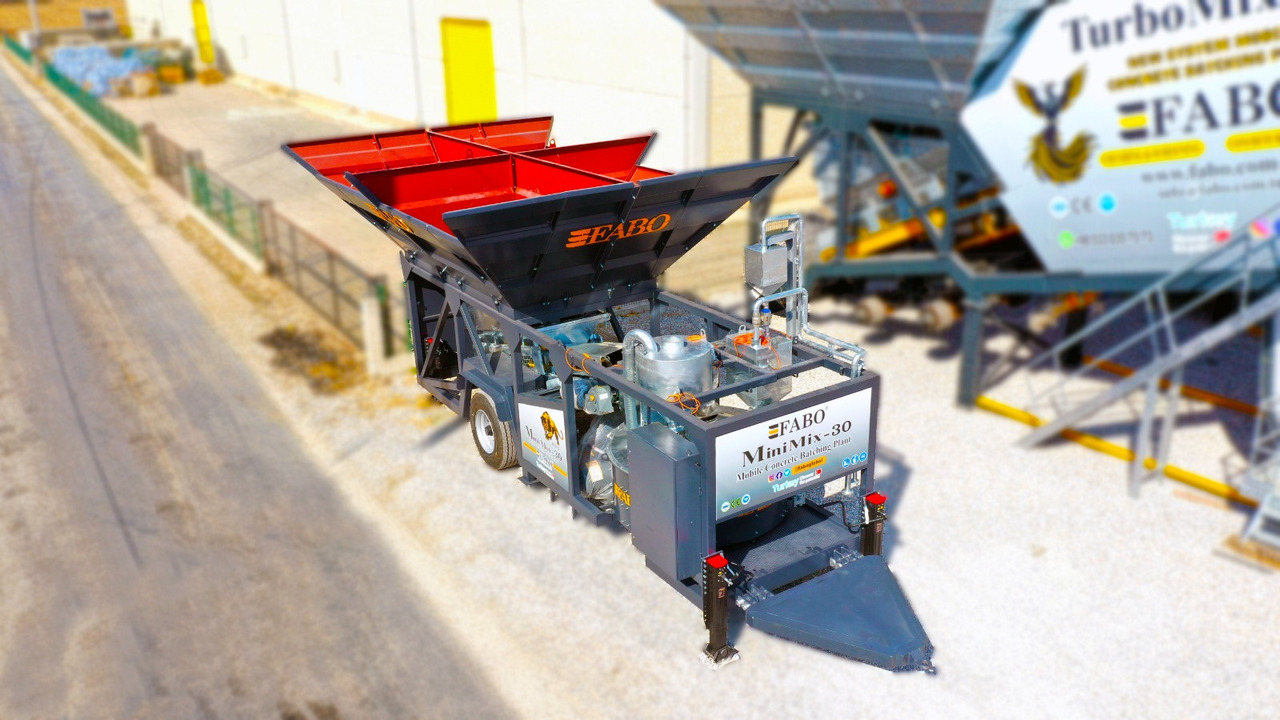 FABO mobile concrete batching plant - Betongfabrik: bild 3 FABO mobile concrete batching plant - Betongfabrik: bild 3