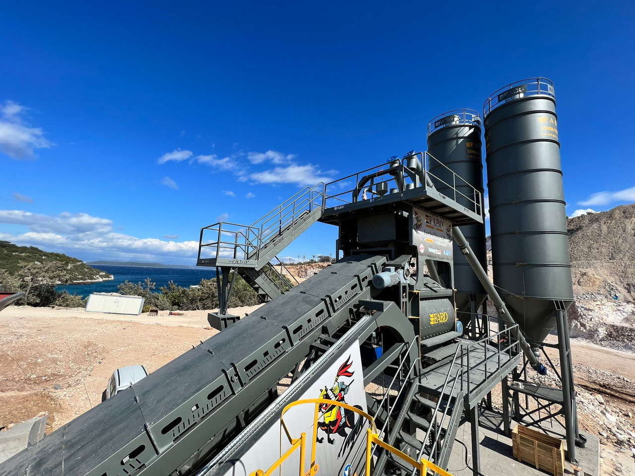 FABO mobile concrete batching plant - Betongfabrik: bild 4 FABO mobile concrete batching plant - Betongfabrik: bild 4