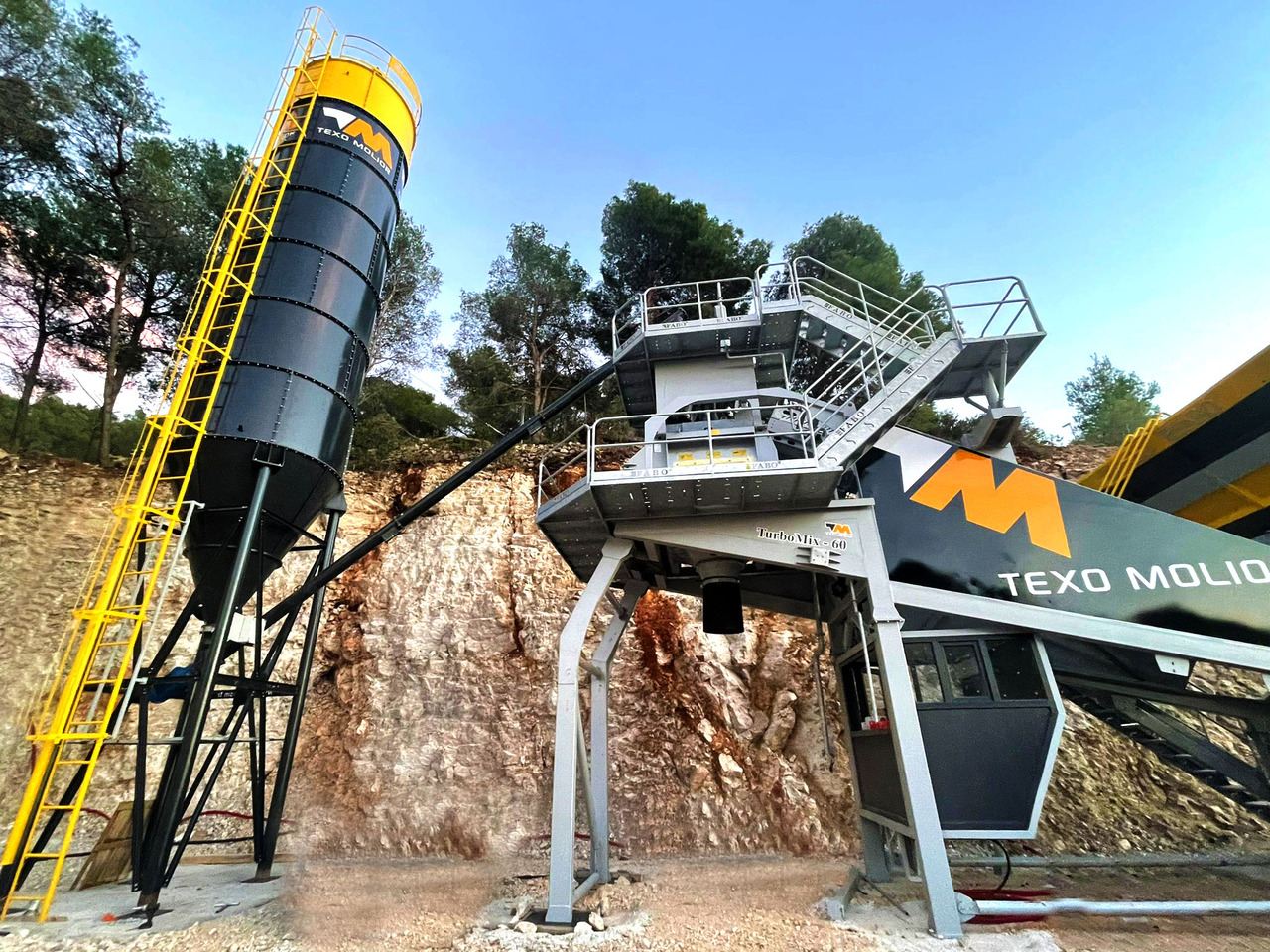 FABO mobile concrete batching plant - Betongfabrik: bild 1 FABO mobile concrete batching plant - Betongfabrik: bild 1