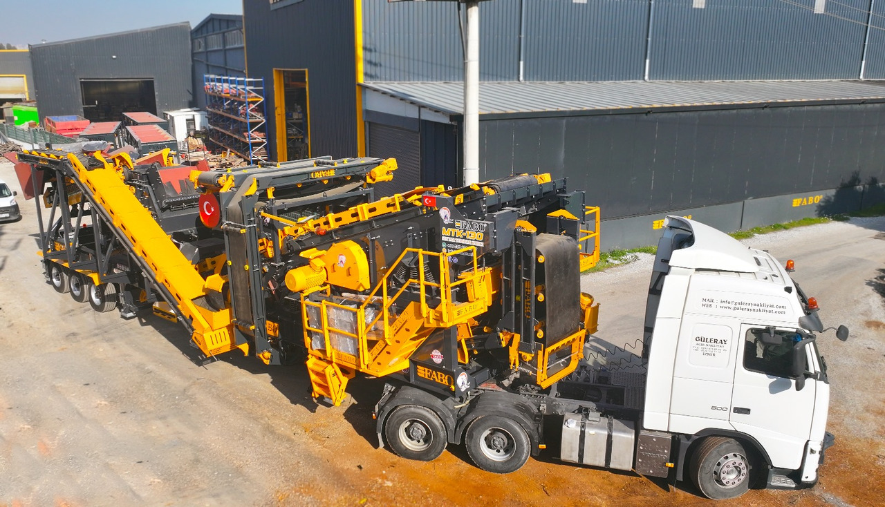 FABO mobile impact crusher - Slagkross: bild 1 FABO mobile impact crusher - Slagkross: bild 1