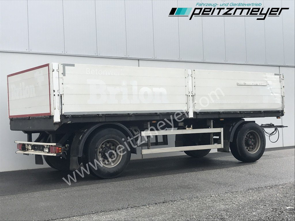HEUSER 2 Achs Anhänger Baustoffanhänger - Flaksläp: bild 1 HEUSER 2 Achs Anhänger Baustoffanhänger - Flaksläp: bild 1