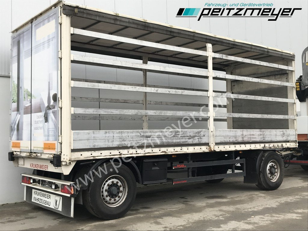 Kapellsläp KRUKENMEIER PRITSCHENANHÄNGER 18 T. mit Durchlade: bild 1