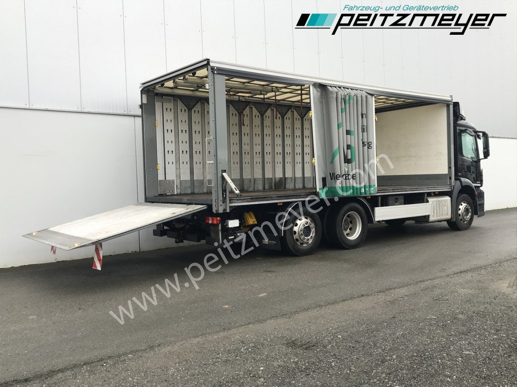 MERCEDES-BENZ Antos 2543 LL Getränke Schiebeplane Retarder, 2 x AHK, LBW 2 t., Lenkachse - Dryckestransport lastbil: bild 3 MERCEDES-BENZ Antos 2543 LL Getränke Schiebeplane Retarder, 2 x AHK, LBW 2 t., Lenkachse - Dryckestransport lastbil: bild 3