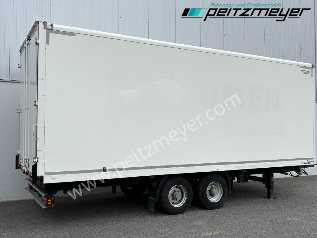 SPIER Tandemkoffer ZGL 255 Plywoodkoffer mit Hecktüren - Skåpsläp: bild 1 SPIER Tandemkoffer ZGL 255 Plywoodkoffer mit Hecktüren - Skåpsläp: bild 1