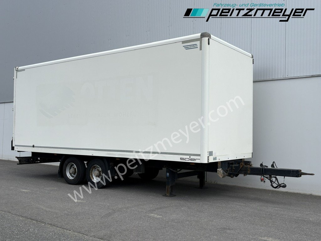 SPIER Tandemkoffer ZGL 255 Plywoodkoffer mit Hecktüren - Skåpsläp: bild 3 SPIER Tandemkoffer ZGL 255 Plywoodkoffer mit Hecktüren - Skåpsläp: bild 3