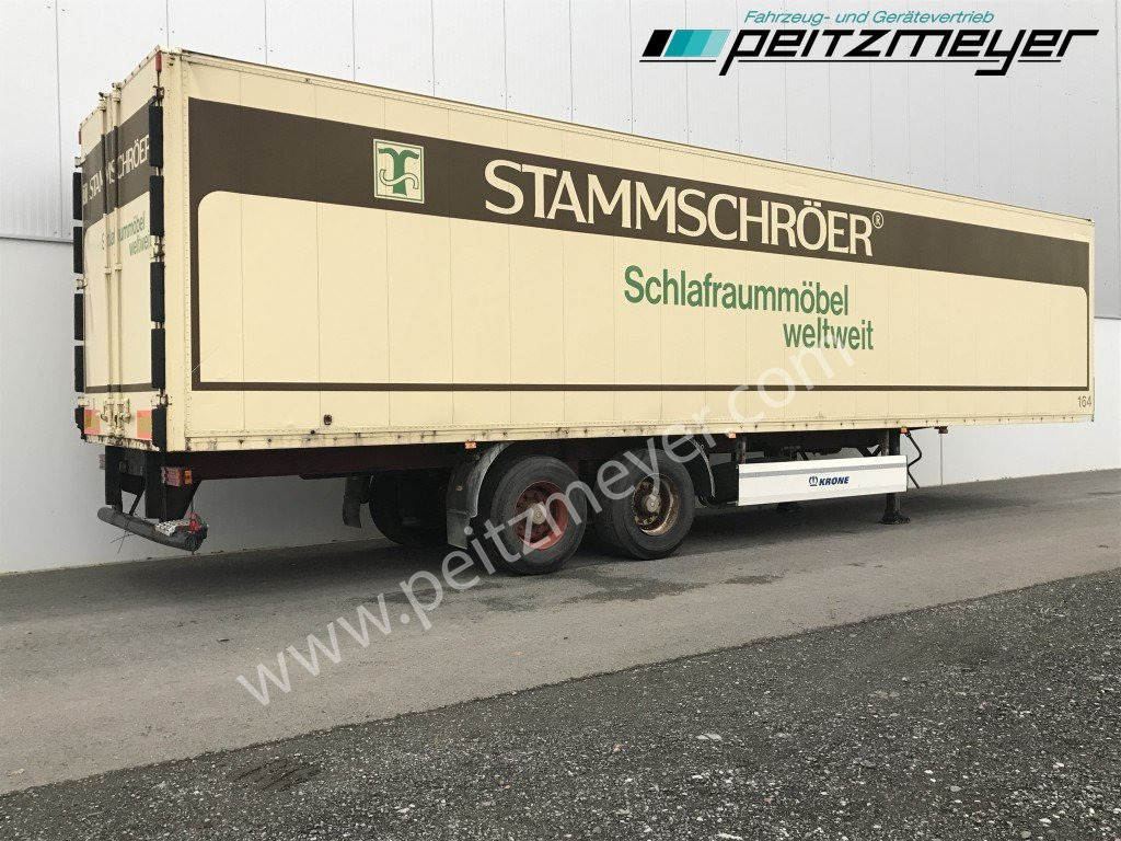 WEFA Kofferauflieger 2 Achs Koffer - Skåp semitrailer: bild 1 WEFA Kofferauflieger 2 Achs Koffer - Skåp semitrailer: bild 1