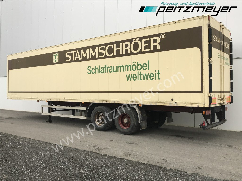 WEFA Kofferauflieger 2 Achs Koffer - Skåp semitrailer: bild 2 WEFA Kofferauflieger 2 Achs Koffer - Skåp semitrailer: bild 2