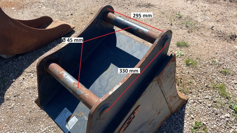 Hydrema FL45 400mm - Grävmaskinsskopa för Grävmaskin: bild 2 Hydrema FL45 400mm - Grävmaskinsskopa för Grävmaskin: bild 2