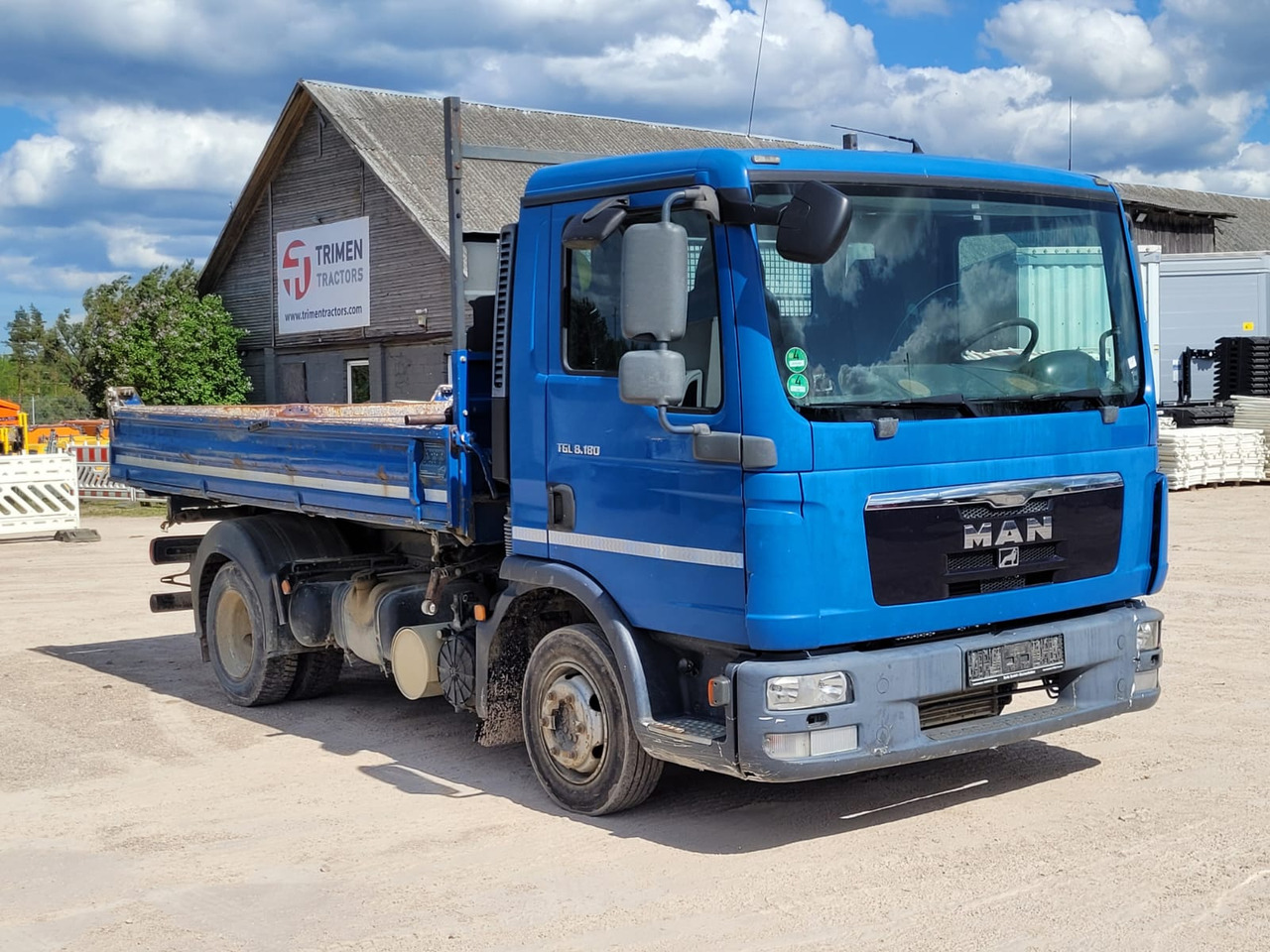 MAN TGL 8.180 - Tippbil lastbil: bild 3 MAN TGL 8.180 - Tippbil lastbil: bild 3