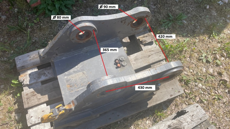 S80 - Redskapsfäste för Grävmaskin: bild 3 S80 - Redskapsfäste för Grävmaskin: bild 3