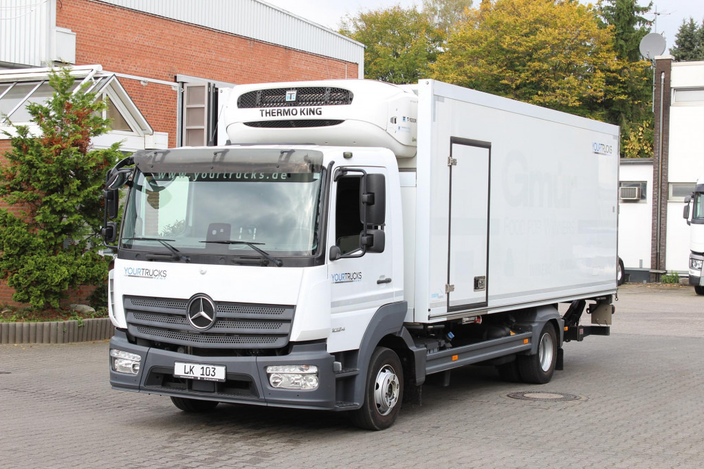 Mercedes-Benz Atego 1024 E6 TK T-1000R Strom Tür+LBW Nur 85Tkm - Kylbil lastbil: bild 1 Mercedes-Benz Atego 1024 E6 TK T-1000R Strom Tür+LBW Nur 85Tkm - Kylbil lastbil: bild 1