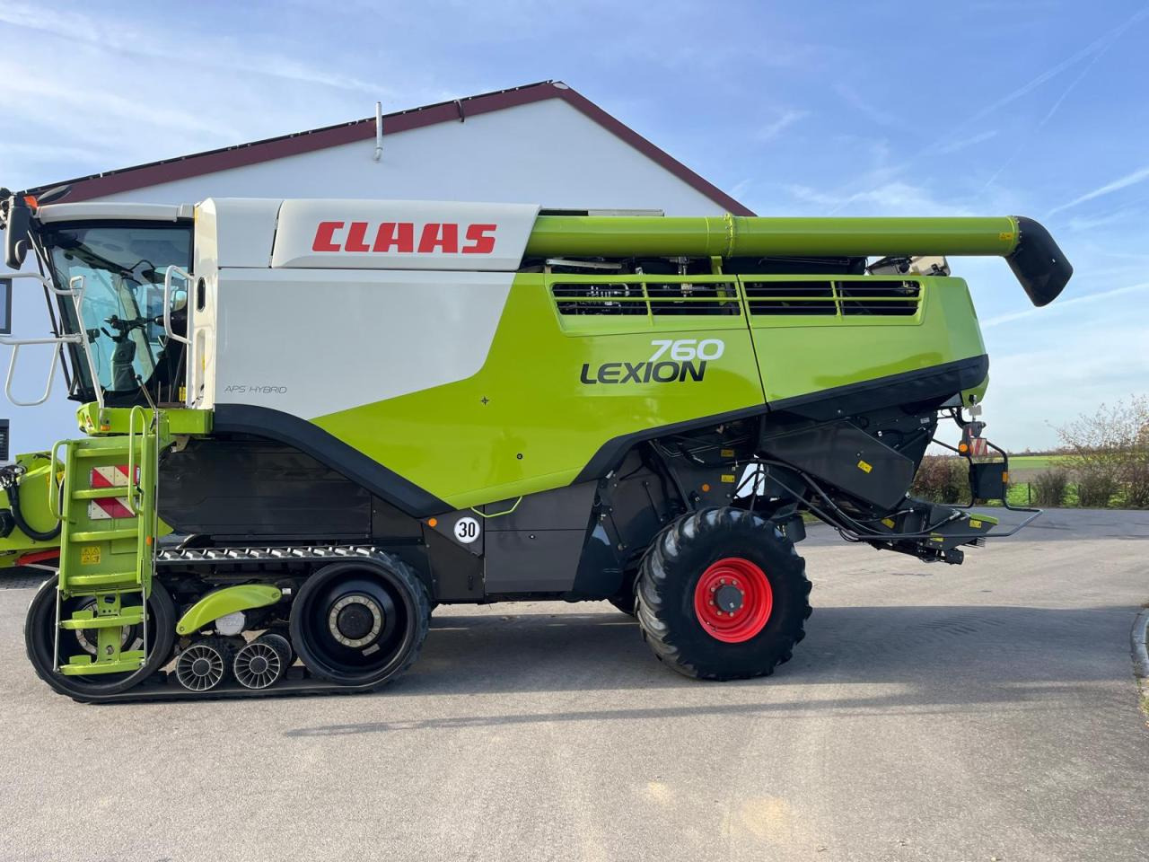CLAAS Lexion 760TT mt SW V900, 3D, Laserpilot, APS - Skördetröska: bild 2 CLAAS Lexion 760TT mt SW V900, 3D, Laserpilot, APS - Skördetröska: bild 2