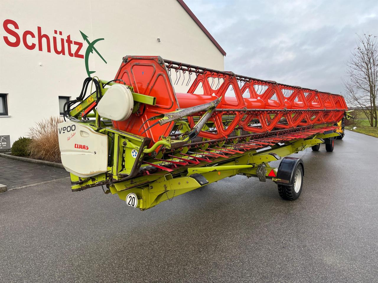 CLAAS Schneidwerk Vario V900 mit Wagen, Rapsausrüstung - Skärbordsvagn: bild 4 CLAAS Schneidwerk Vario V900 mit Wagen, Rapsausrüstung - Skärbordsvagn: bild 4