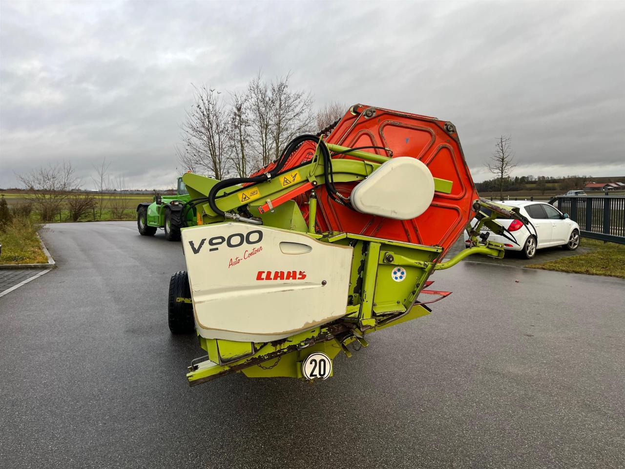 CLAAS Schneidwerk Vario V900 mit Wagen, Rapsausrüstung - Skärbordsvagn: bild 5 CLAAS Schneidwerk Vario V900 mit Wagen, Rapsausrüstung - Skärbordsvagn: bild 5